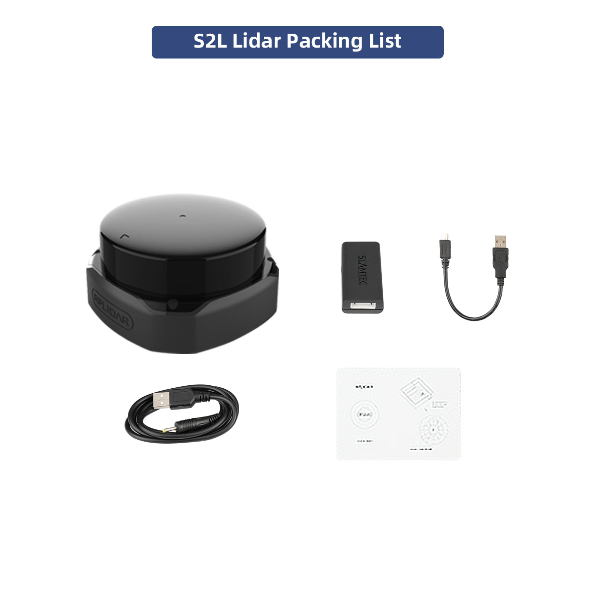 SLAMTEC RPLIDAR Lidar C1 A1 A2M12 S2L SLAM Triangulation Ranging Support Mapping Navigation for ROS/ROS2 SLAMTEC RPLIDAR Lidar C1 A1 A2M12 S2L SLAM Triangulation Ranging Support Mapping Navigation for ROS/ROS2